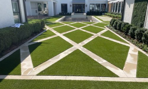 Eco 56 Emerald SyntheticTurf Installation